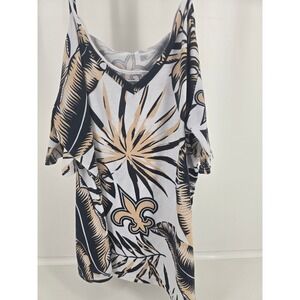 New Orleans Saints cold shoulder tee 3XL